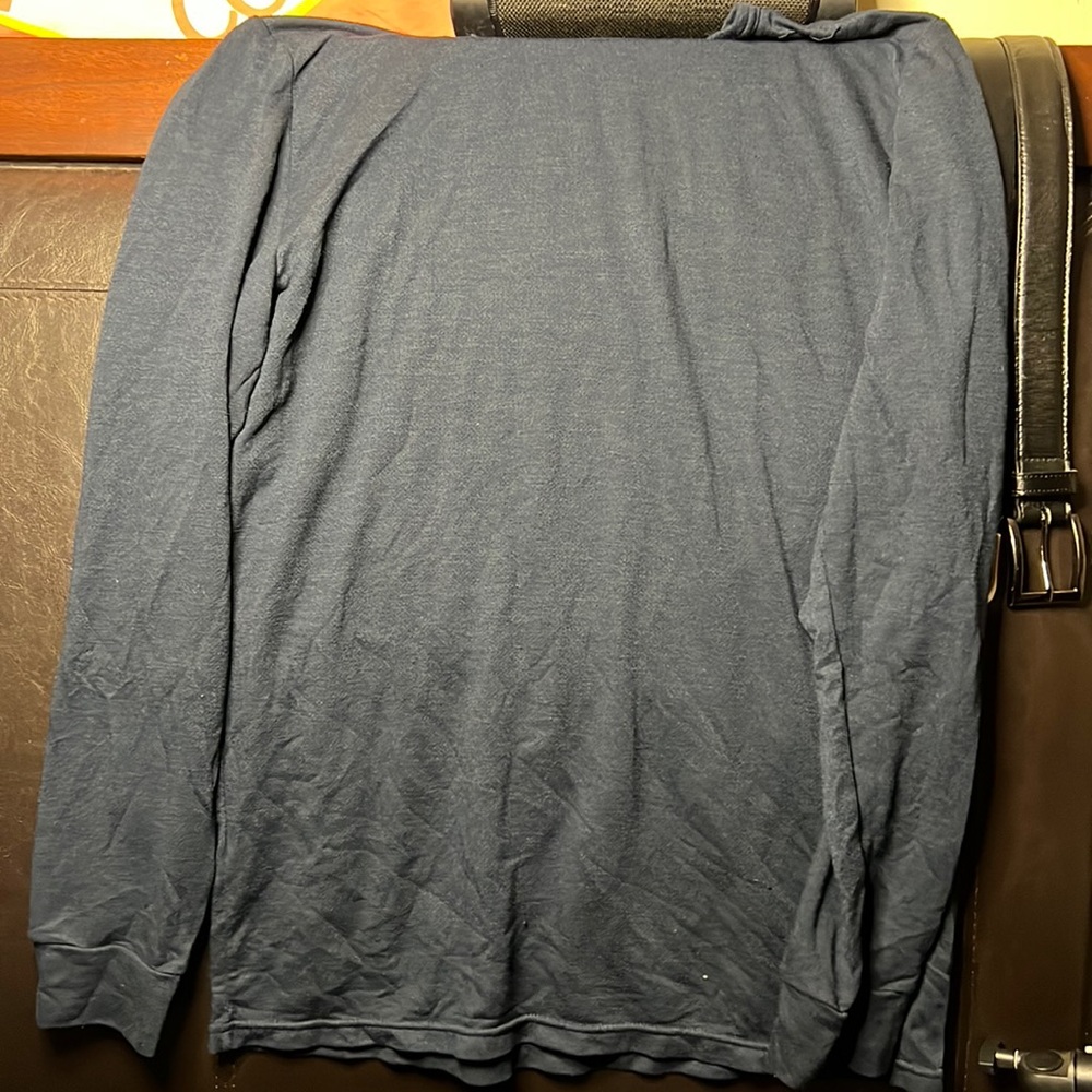 Blue men’s shirt